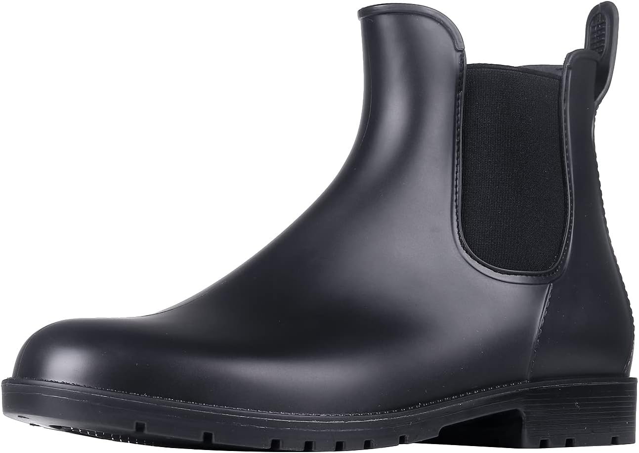 Asgard Women’s Ankle Rain Boots Waterproof Chelsea Boots