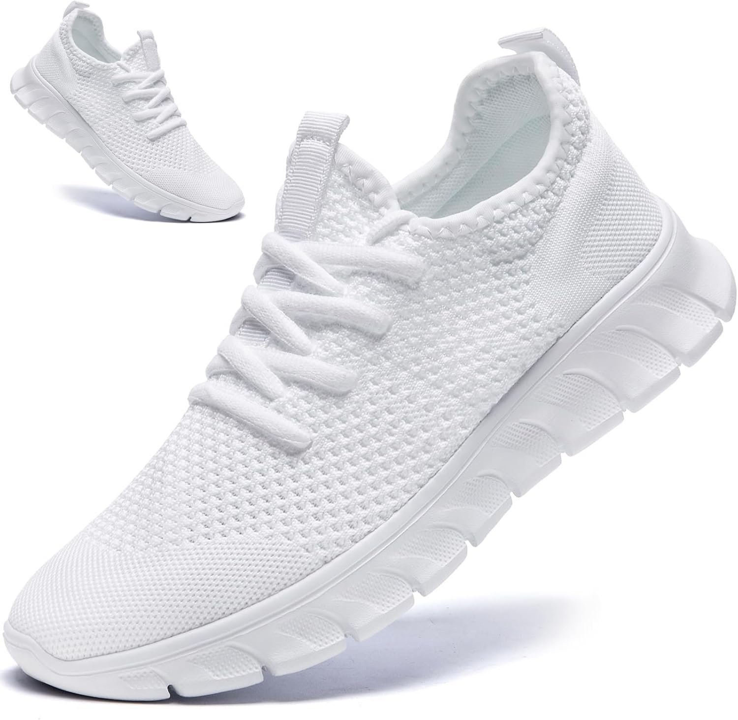Women’s Tennis Sneakers Slip-on Walking Shoe Lightweight Breathable Non-Slip for Gym Running Work & Casual Comfortable Fashion Athletic Zapatos para Mujer