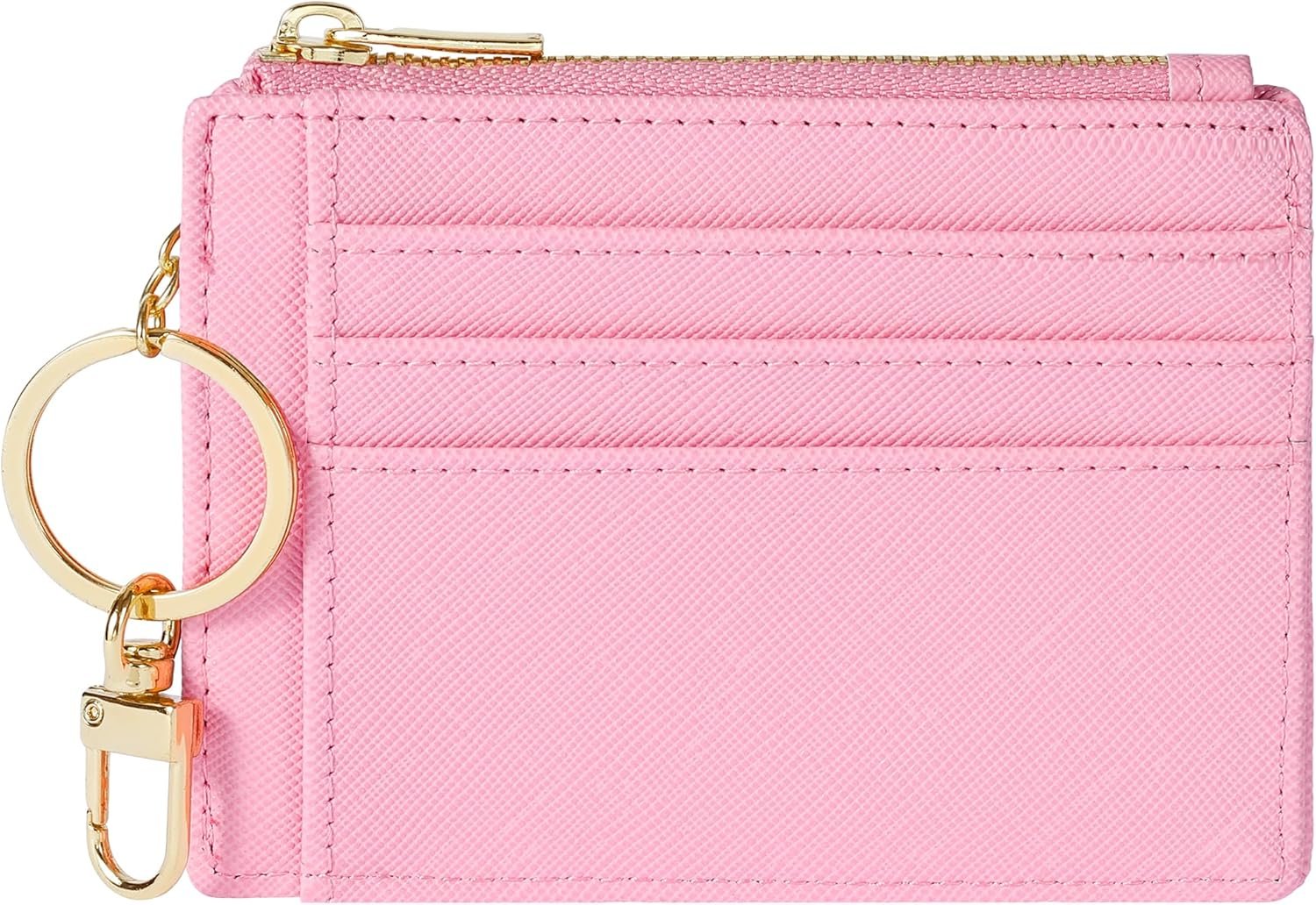 Sodsay Card Case Slim Front Pocket Wallet for Women Credit Card Holder with Keychain | Slim, Credit Card Holder, Front Pocket, with Keychain | Slim, Front Pocket, Credit Card Holder, with Keychain