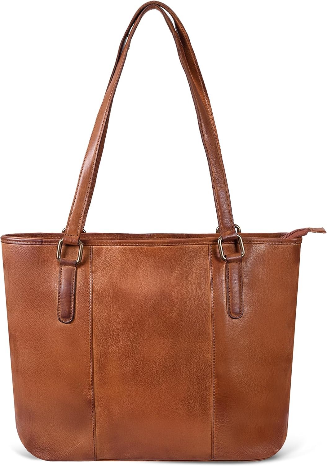 Leather Purse For Women – Real Leather Tote For Women – Ladies Shoulder Handbag For Work, Travel, Casual Use