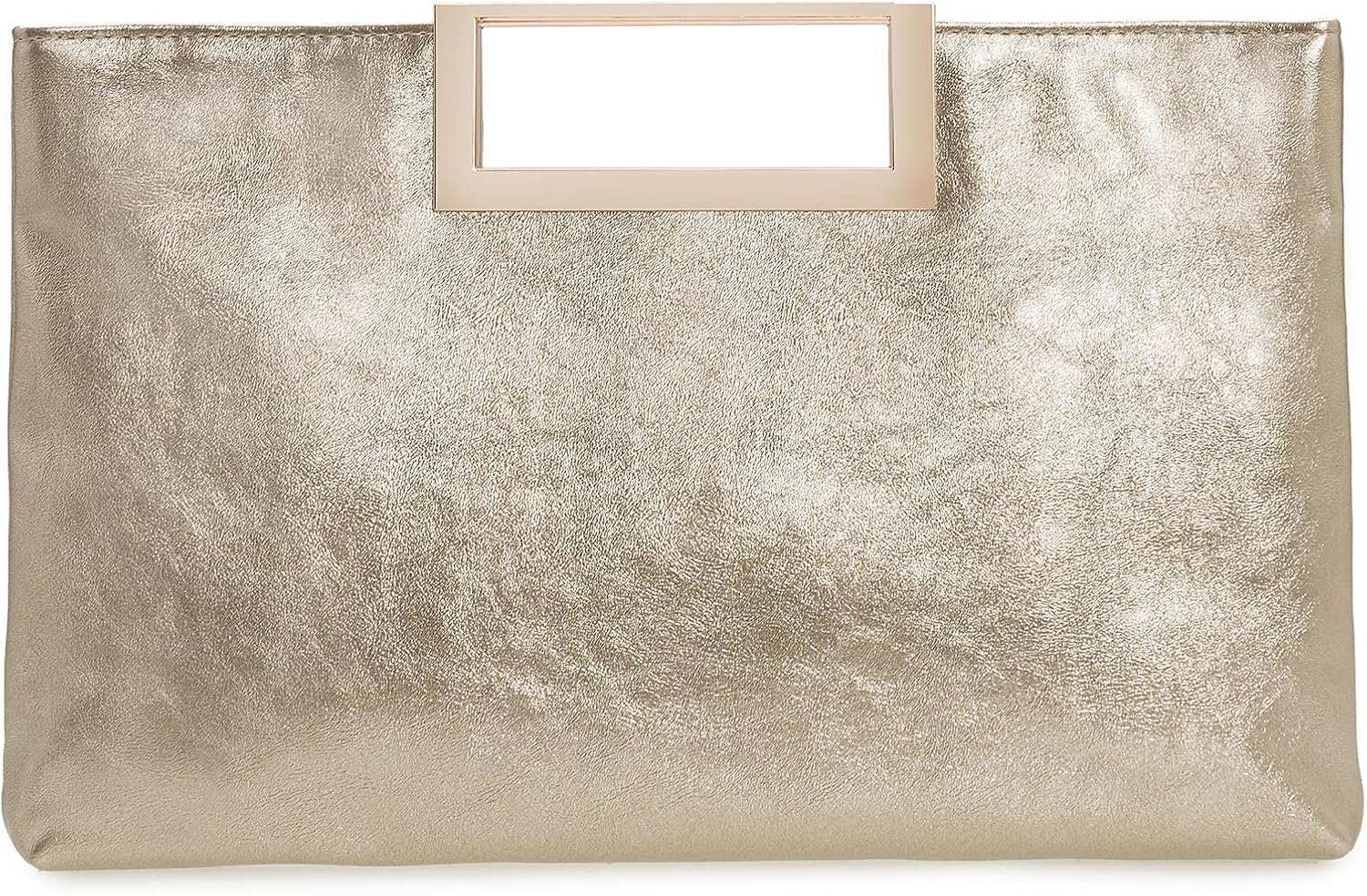 CHARMING TAILOR Fashion PU Leather Handbag Stylish Women Convertible Clutch Purse