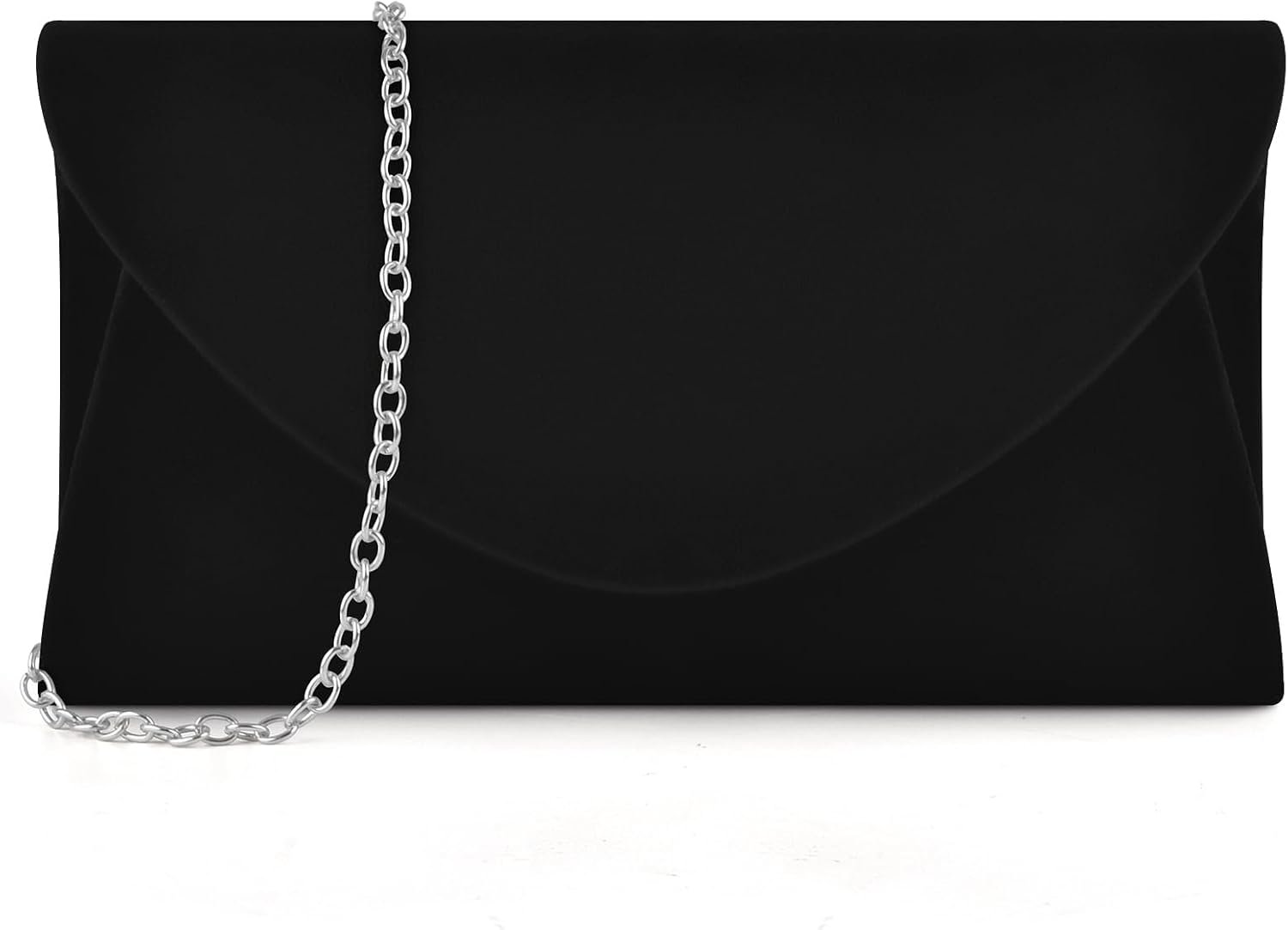 PACETAP Clutch Purses for Women, Shiny Sequin Envelope Evening Bag Handbags with Chain for Formal Wedding Prom Party