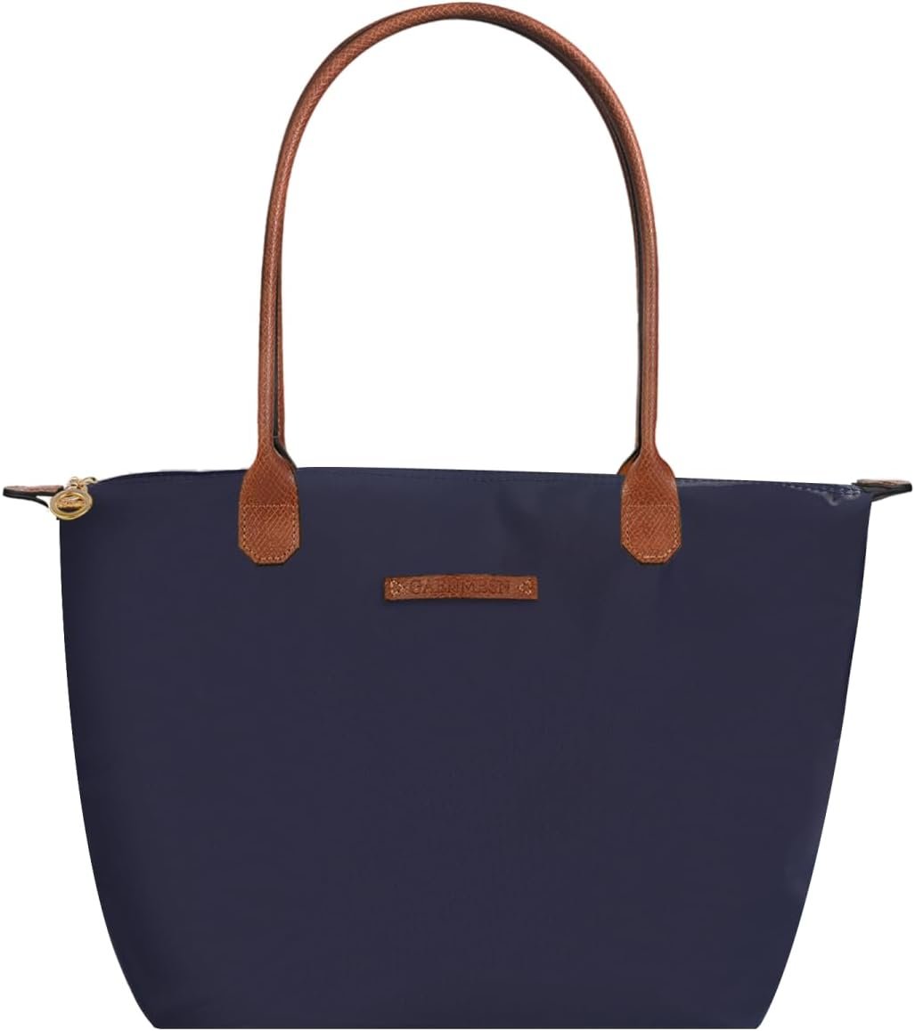Waterproof Nylon Tote bag for Women Lightweight Designer Handbag with Zipper Stylish and Durable Purse