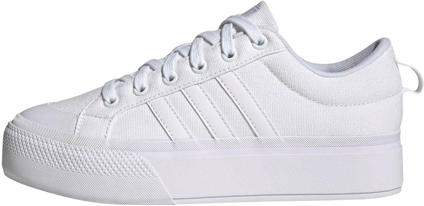 adidas Womens Bravada 2.0 Platform Sneakers Shoes Casual – Blue