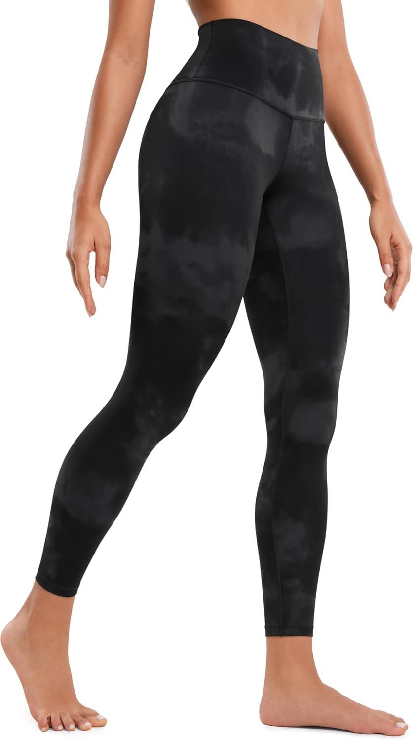 CRZ YOGA Butterluxe Yoga Leggings 25″ – High Waisted Buttery Soft Womens Workout Lounge Pants