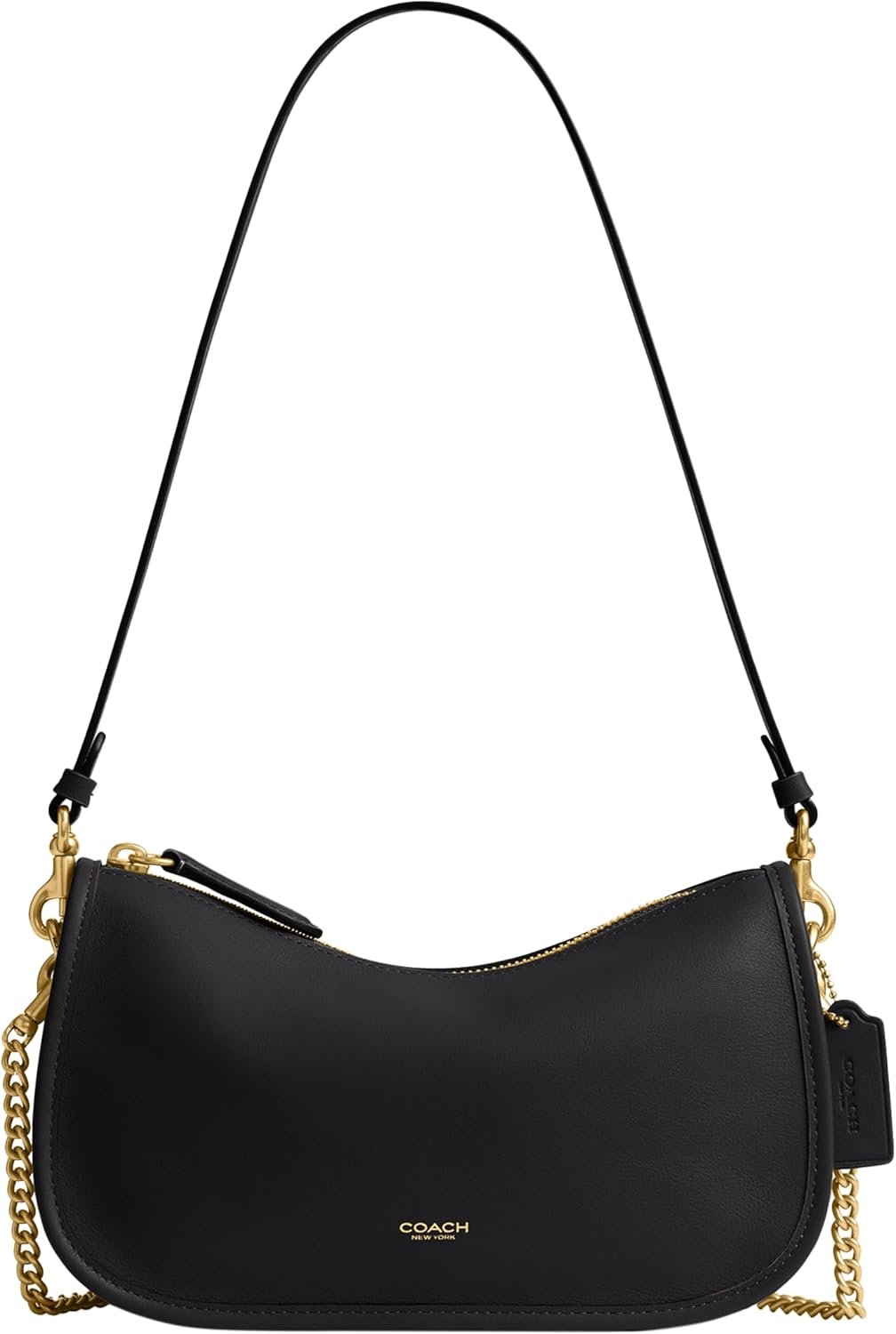COACH Women’s Natural Grain Leather Waverly Bag