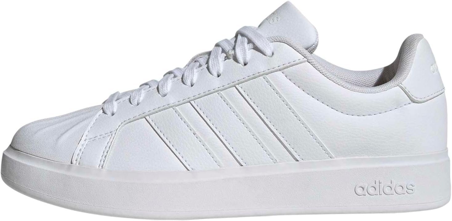 adidas Womens Streettalk Lace Up Sneakers Shoes Casual – Beige