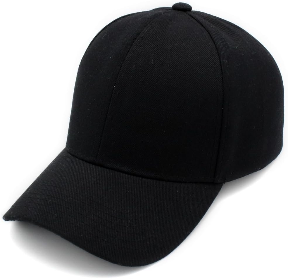 Top Level Baseball Cap Men Women – Classic Adjustable Plain Hat