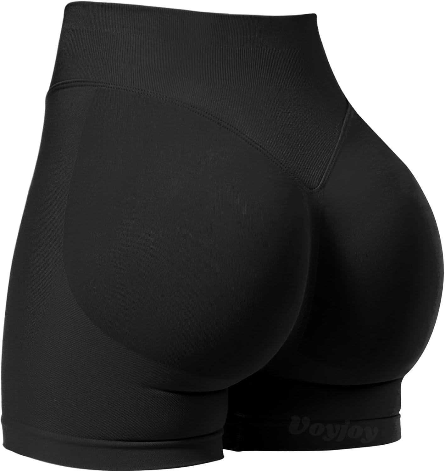 VOYJOY Women Workout Impact Shorts 2.5″/ 3.6″/ 4.5″/ 6″ Scrunch Butt Lifting Gym Seamless Booty Biker Shorts
