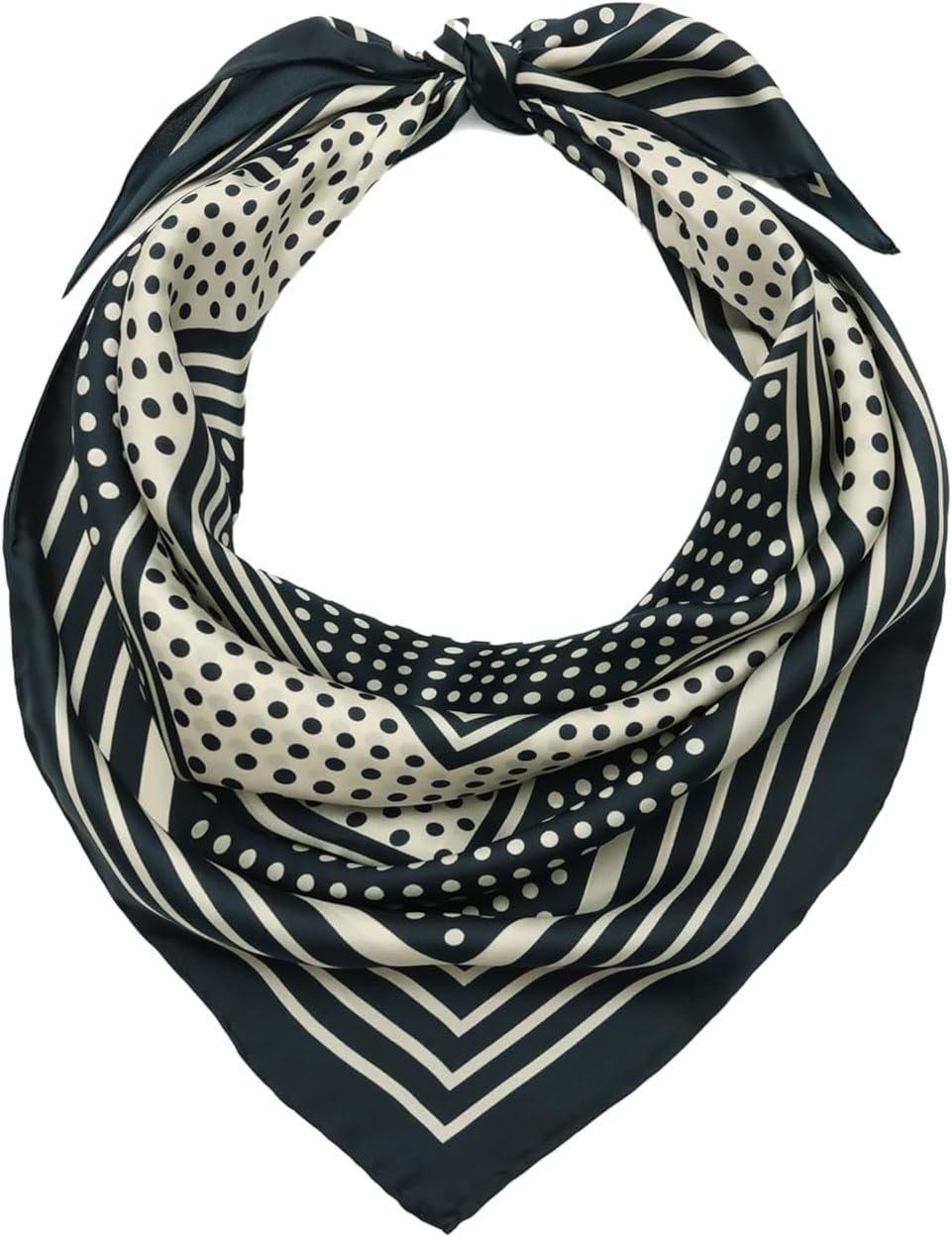 Kate Spade Womens Dot Silk Square Scarf, Stylish Fashion Accessory for Women