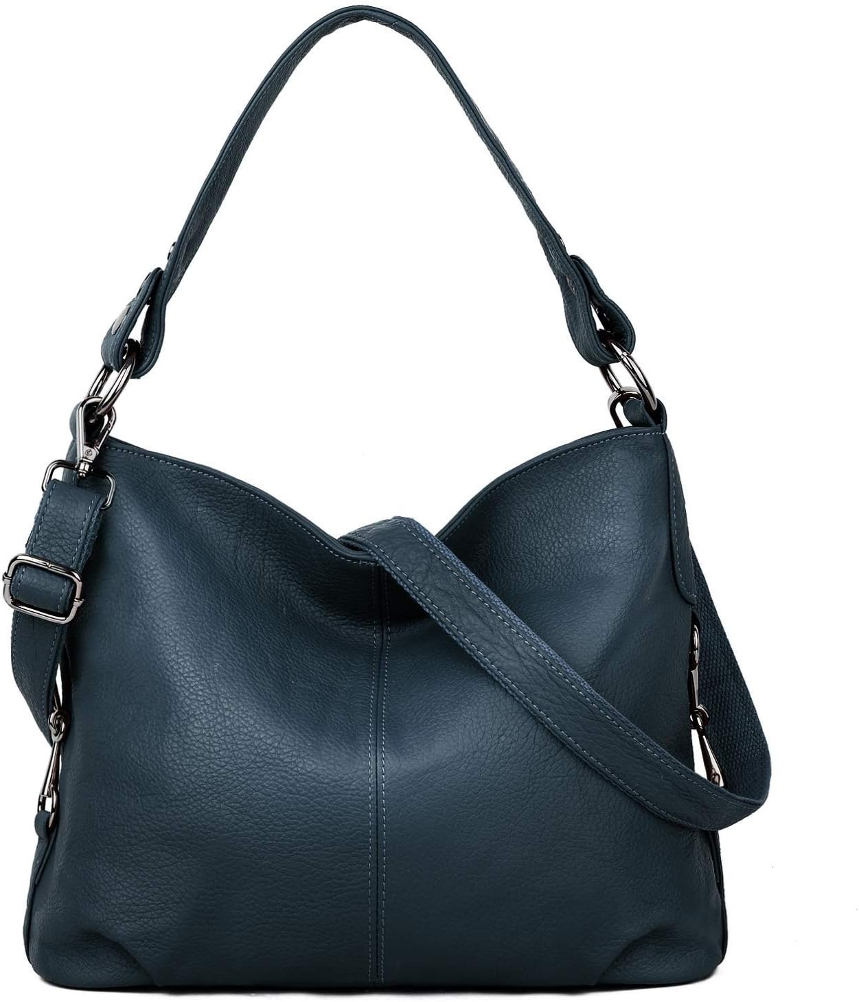 YALUXE Genuine Leather Shoulder Bags Stylish Hobo Handbags Purses Crossbody Bags for Women | Genuine Leather, Stylish
