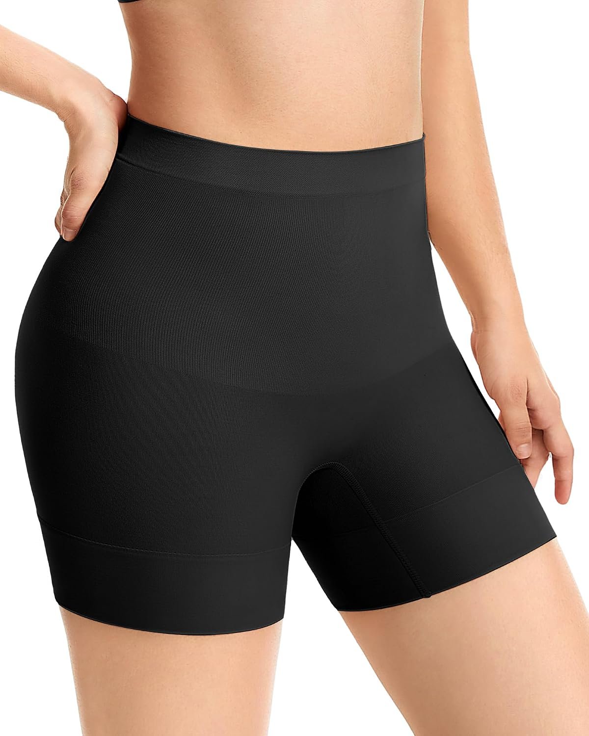 Shapewear Tummy Control Seamless Slip Shorts for Under Dress Breathable Anti Chafing Shaper Shorts for Women