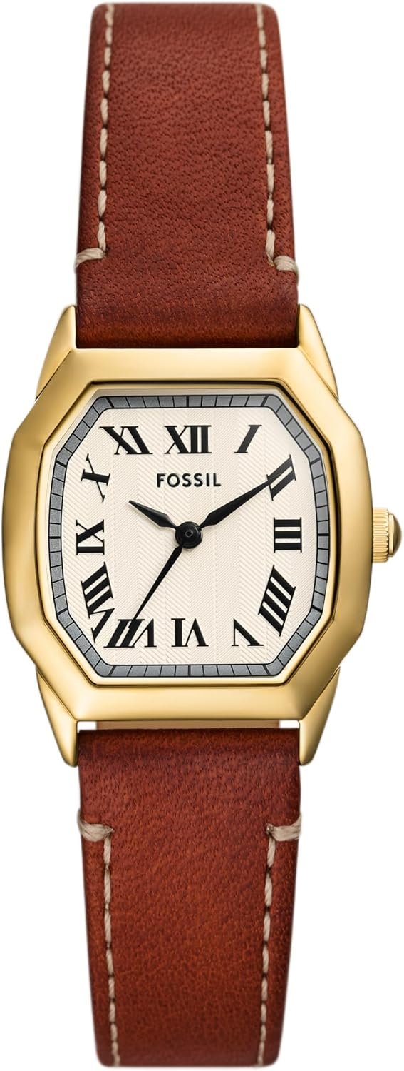 Fossil Women’s Watch, Harlow Three-Hand Stainless Steel Bracelet Watch for Women
