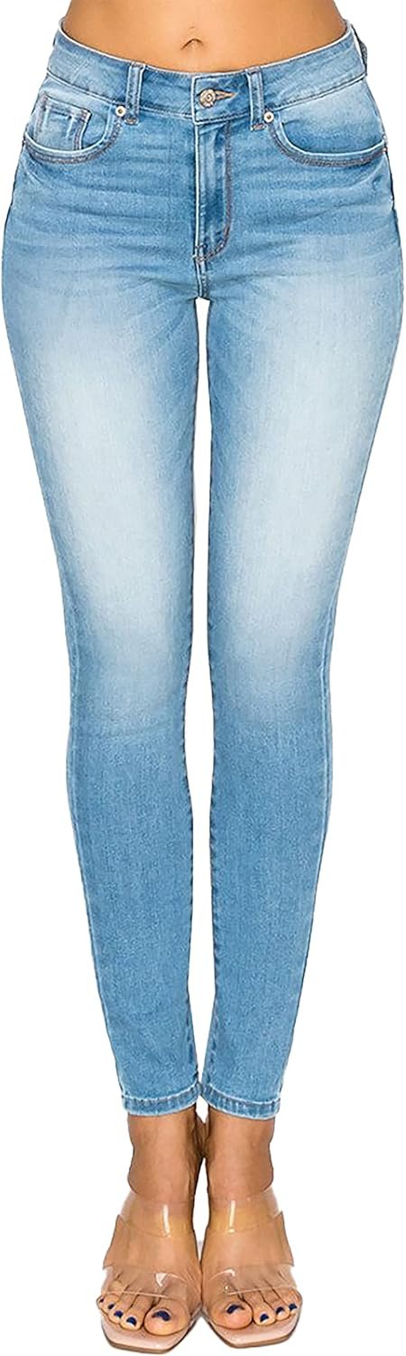WAX JEAN Women’s Repreve Butt I Love You Push-Up High-Rise Skinny Jeans