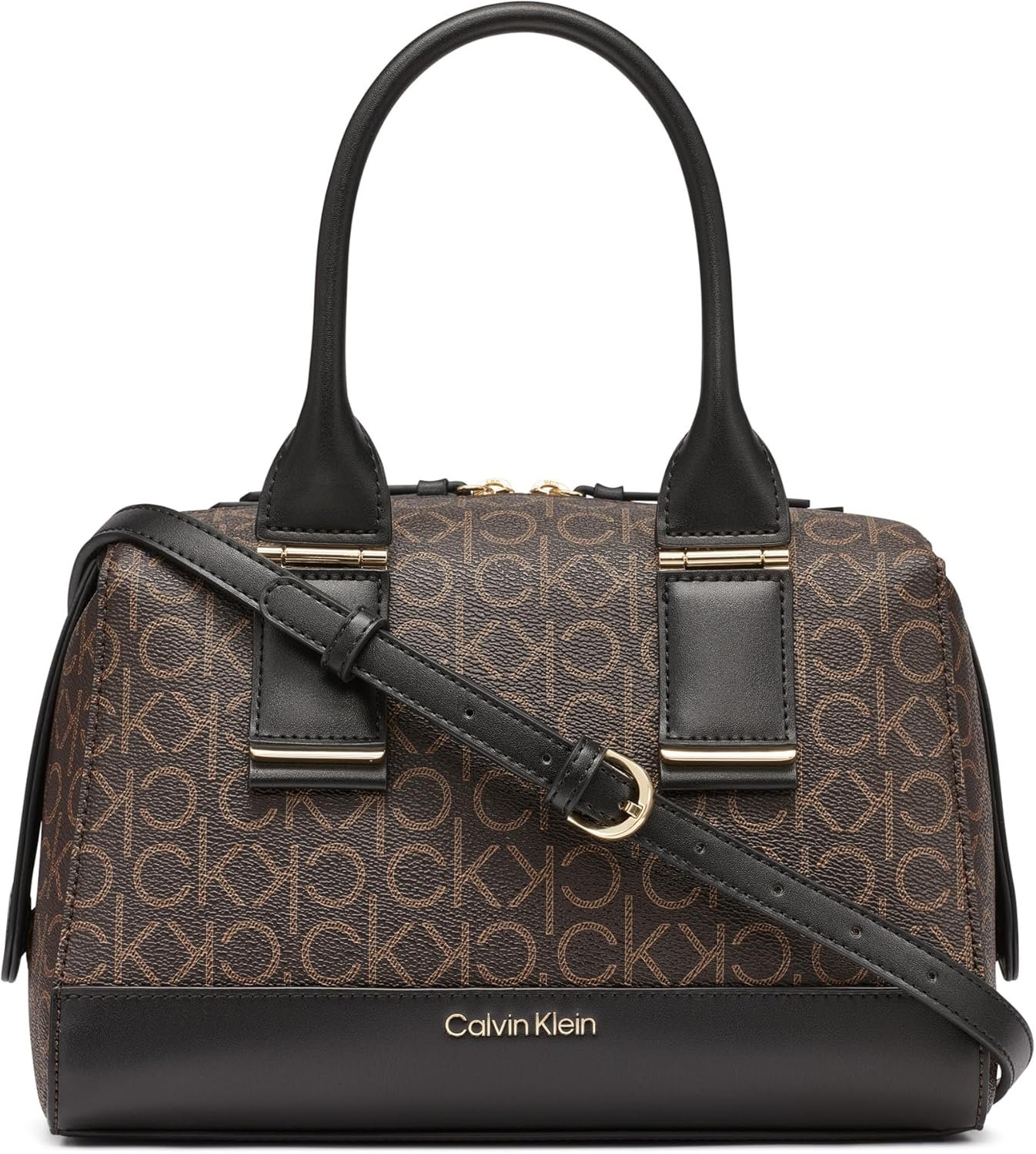 Calvin Klein Women’s Jett Top Zip Satchel