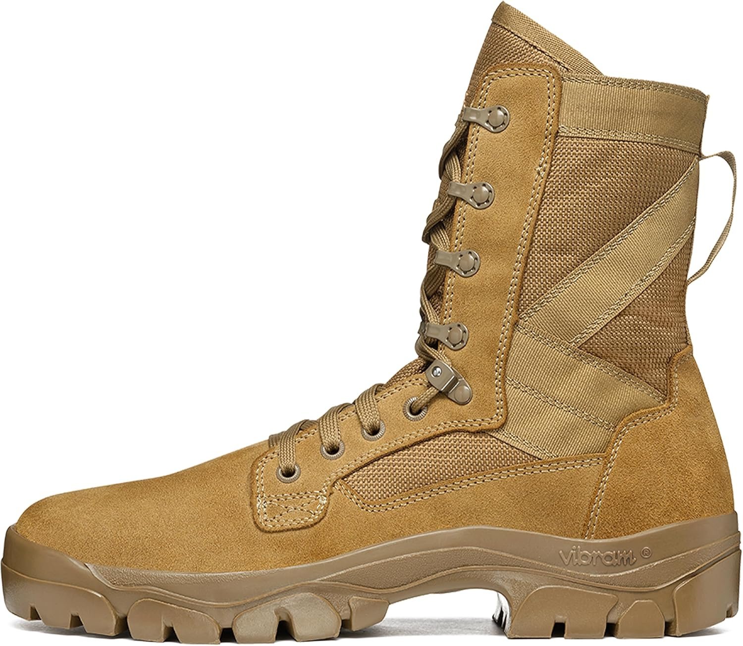 GARMONT TACTICAL T8 Military Combat Boots for Men and Women, Army, Air Force, AR670-1 Compliant Footwear, Suede Leather, Multi-Terrain Shoes