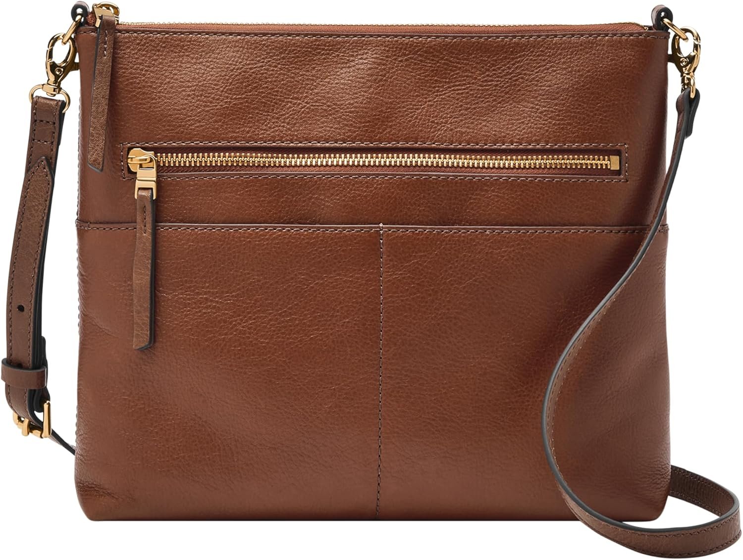 Fossil Women’s Harper Leather Small Flap Crossbody Purse Handbag for Women