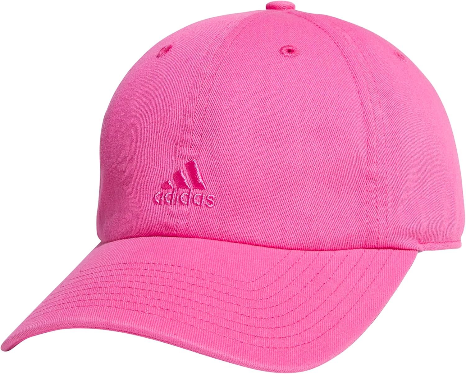 adidas Women’s Saturday Hat – Relaxed Fit Strapback Baseball Cap