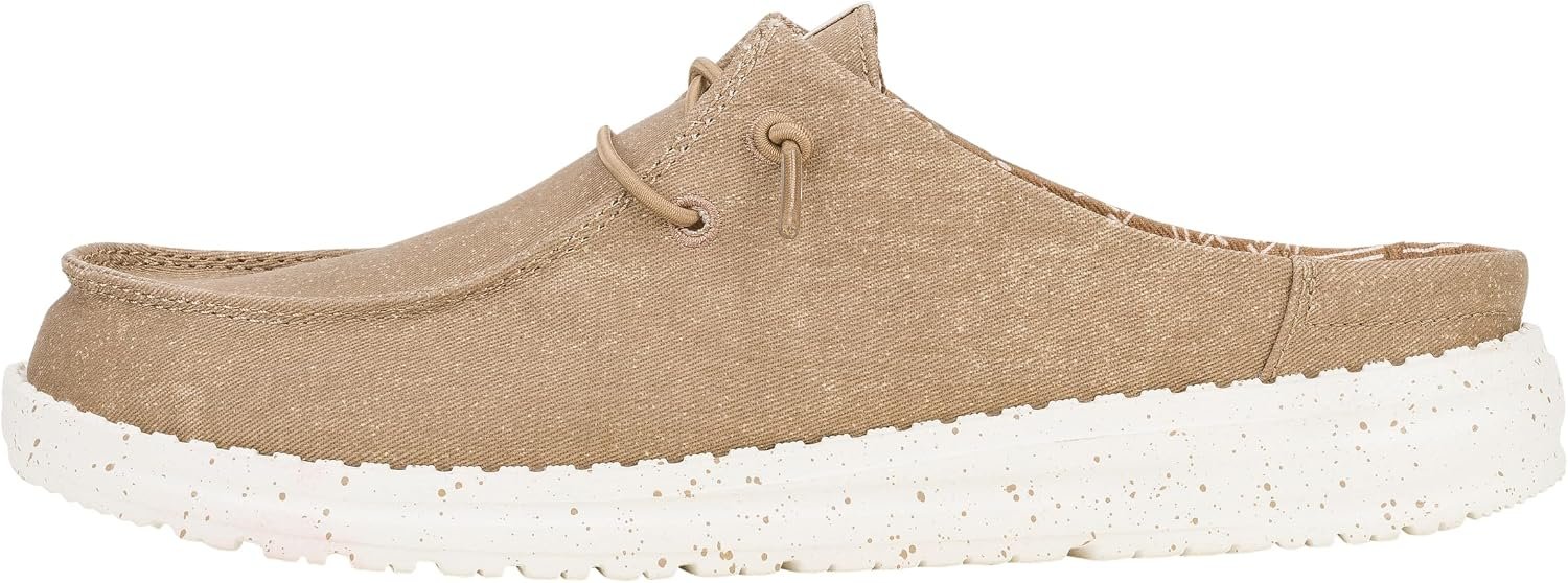 HEYDUDE Women’s Wendy Slip Mule Classic | Lightweight Women’s Slip-On Shoes | Comfortable & Casual Everyday Footwear