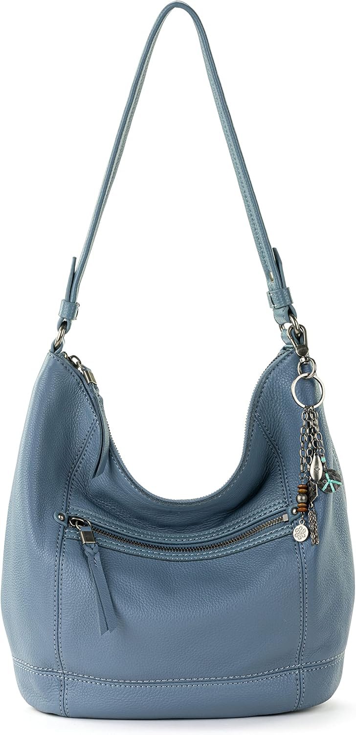 The Sak Sequoia Hobo Bag – Premium Large Leather Women’s Handbag for Everyday & Travel – Durable Purse With Zipper Pocket