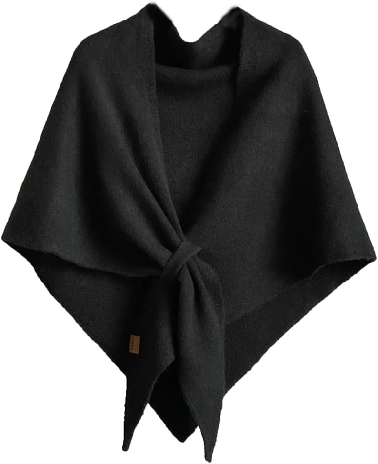 Winter Shawl Wraps Women Cute Knitted Shawls and Wraps Cardigan Cape Fashion Shoulder Top Sweater Shawl Scarf 2026
