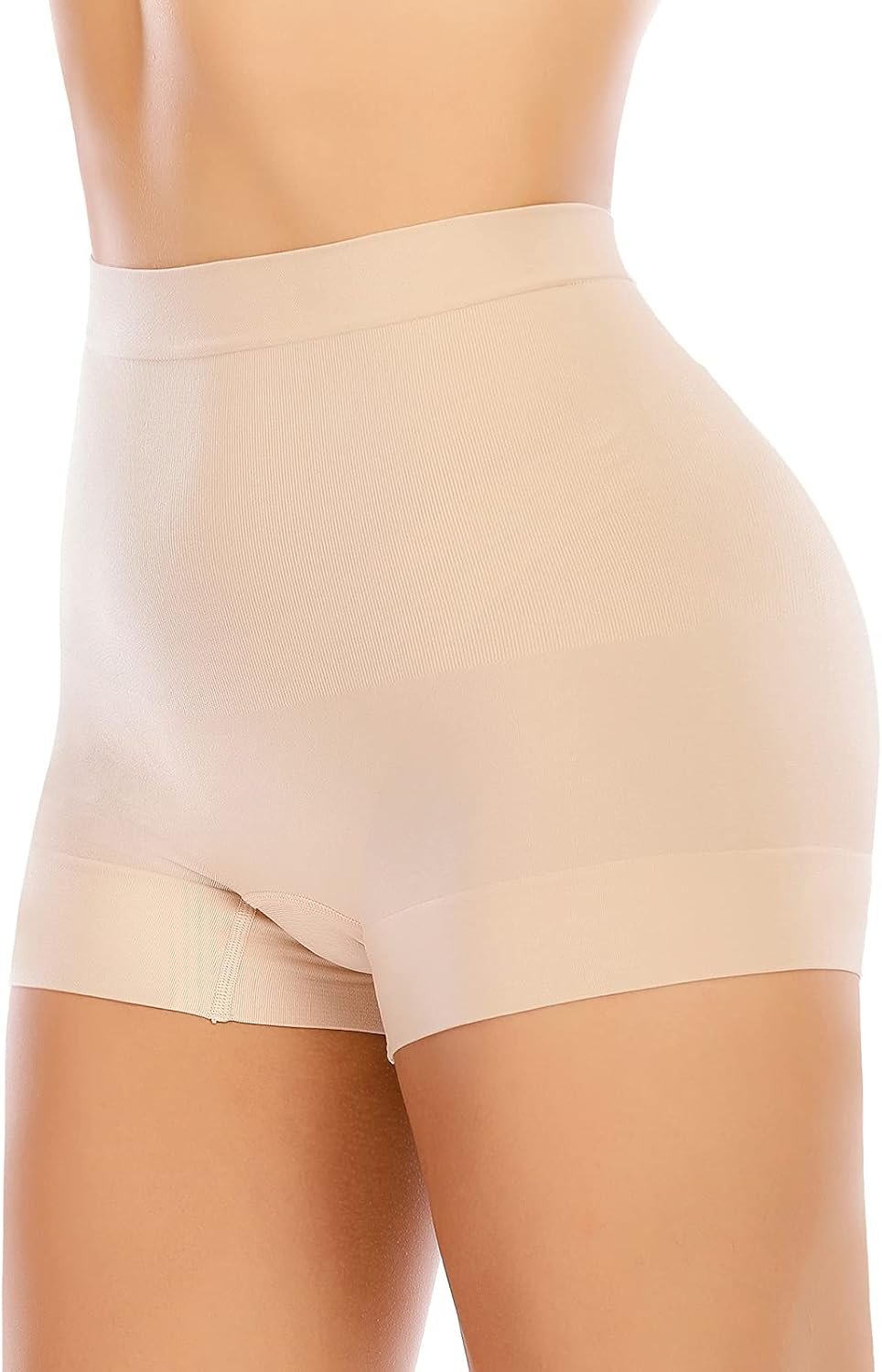 Werena Seamless Shaping Boyshorts Panties for Women Slip Shorts Under Dress Shapewear Shorts