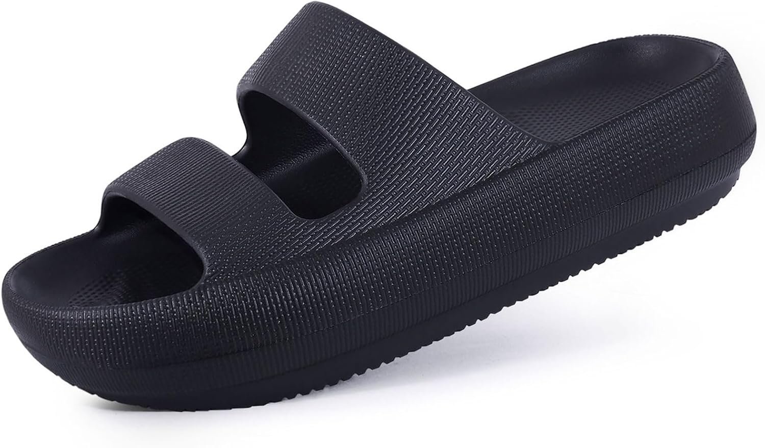 shevalues Orthopedic Slide Sandals for Women with Arch Support Pillow Soft Recovery Slip on Sandals Lightweight Summer Cloud Slippers for Plantar Fasciitis