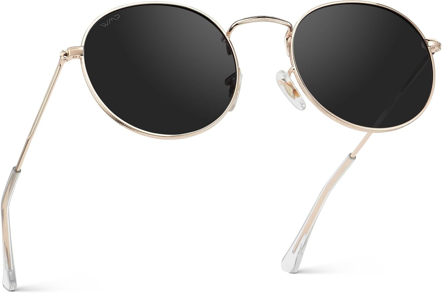 WearMe Pro – Reflective Lens Round Trendy Sunglasses