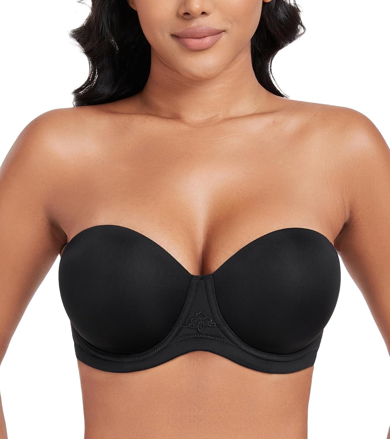 DotVol Women’s Multiway Strapless Bra Full Figure Underwire Contour Beauty Back Plus Size Bra