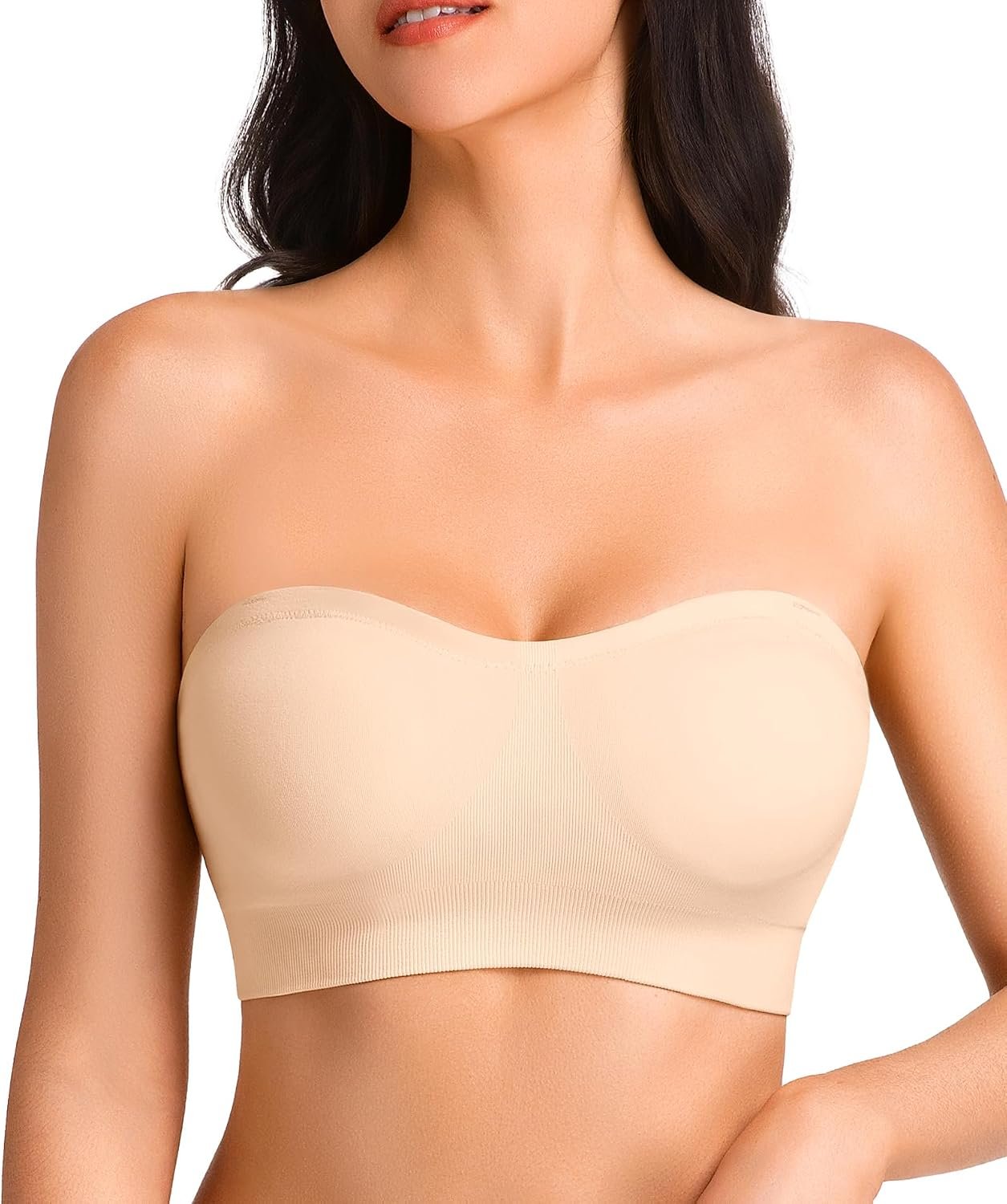 Strapless Bras for Women Nude