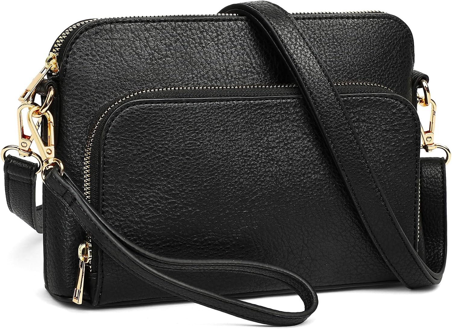 Marvolia Crossbody Bag for Women – PU Leather Shoulder Bag Trendy Small Crossbody Purse Bag for Travel Work Party